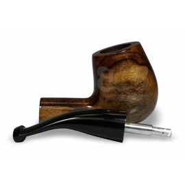 Cachimbo Elite Curvo (Filtro Permanente) Piteira Chifre - 0147-36